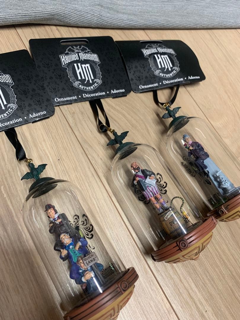 ホーンテッドマンション　海外限定　オーナメント ディズニー　3個セット