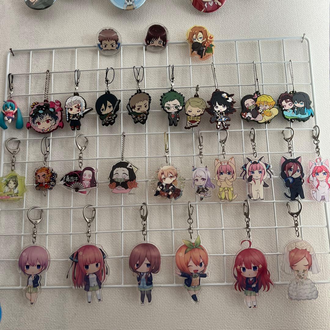 アクリルキーホルダーセット 複数キャラクター まとめ売り