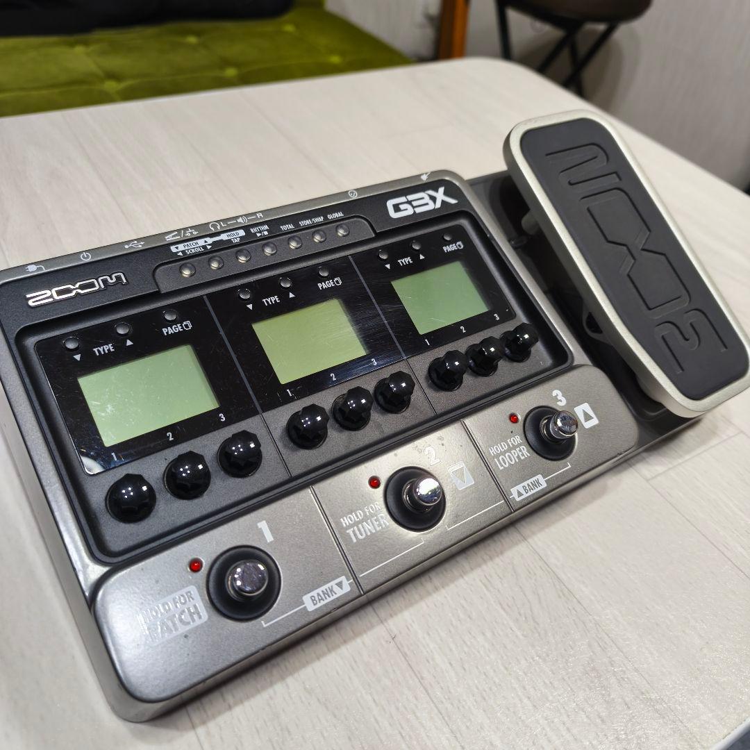 マルチエフェクター　ZOOM　G3X　ズーム