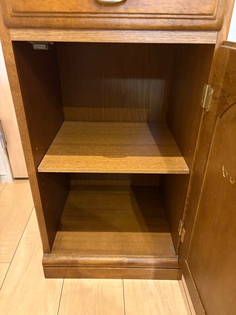 希少　karimoku / カリモク 電話台 FAX台 レトロ　アンティーク