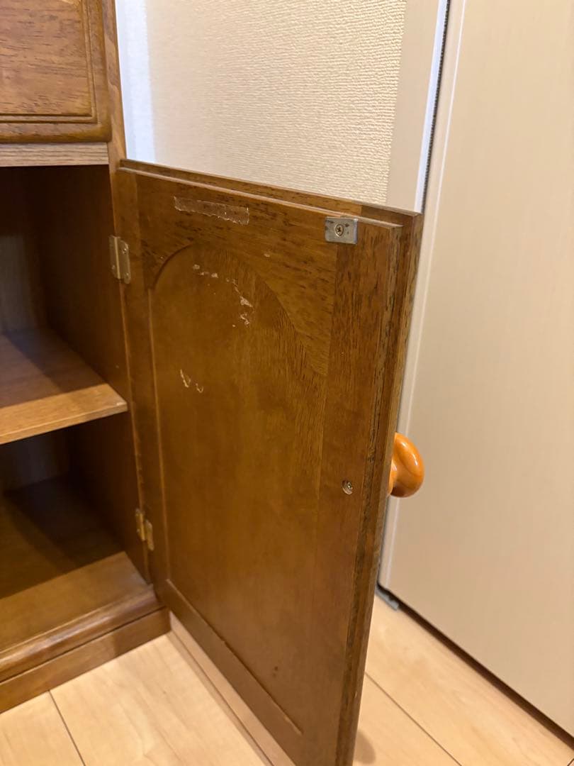 希少　karimoku / カリモク 電話台 FAX台 レトロ　アンティーク