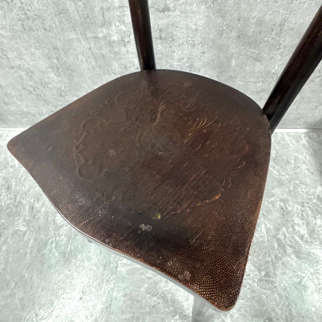 英国イギリスアンティーク ベントウッドチェア ムンダス社 曲木椅子　2脚