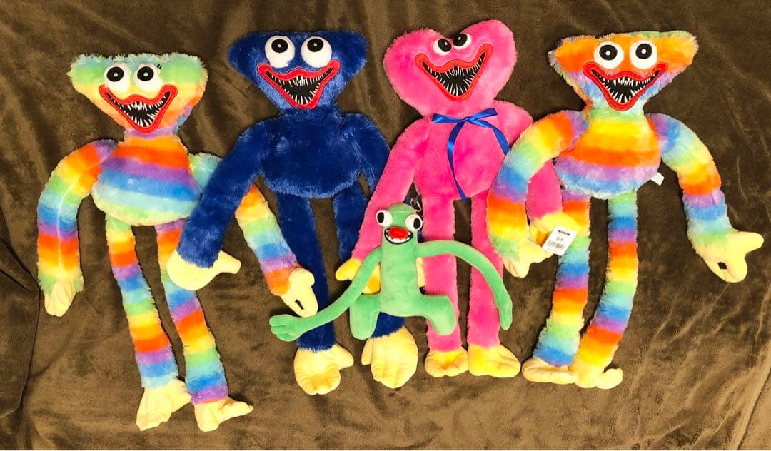 ポピープレイタイム　ハギーワギー　ぬいぐるみ　4体セット　　約60cm