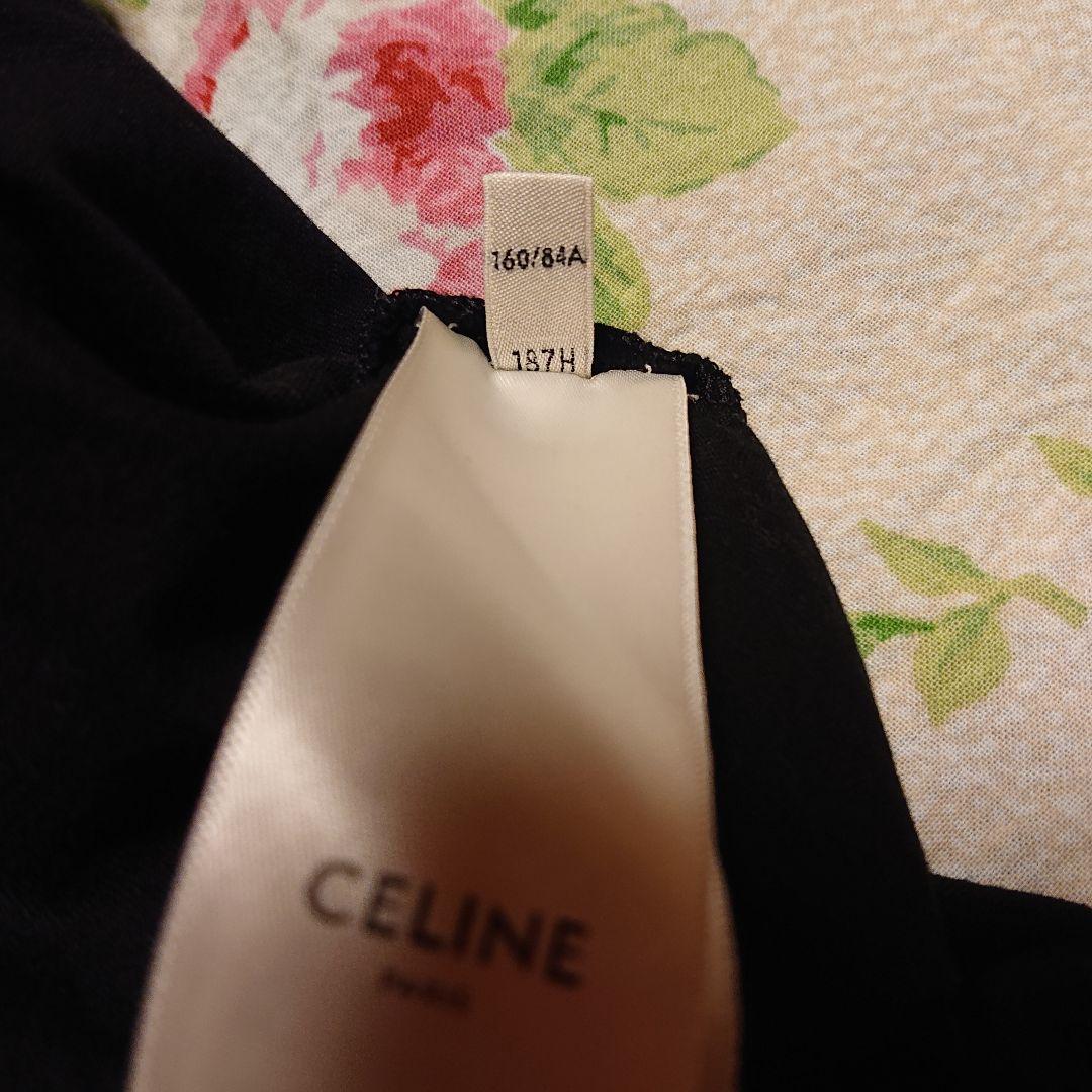 CELINE 25SS 正規品 ルーズフィットTシャツ 黒 Ｓ