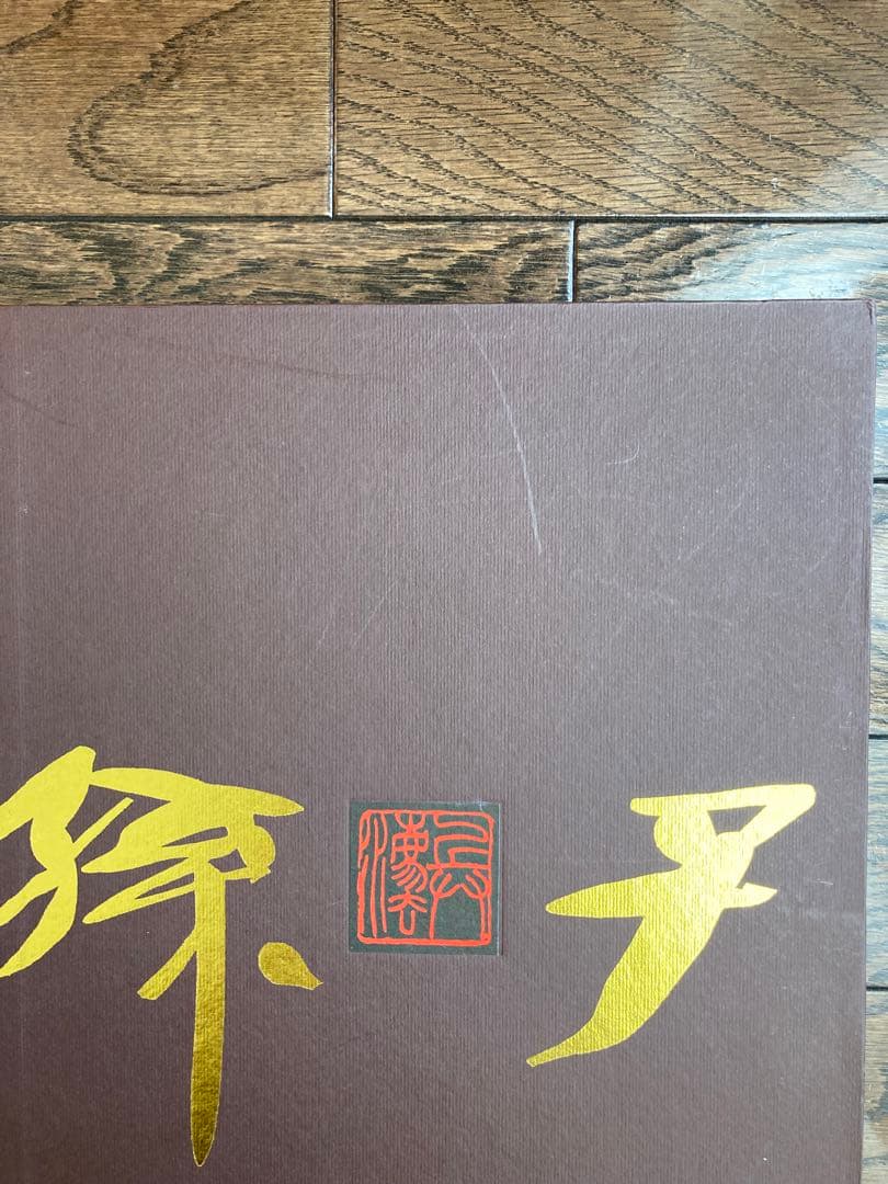孫子の兵法　レア　豪華本　美術本　シルク製　限定版　中国　二か国語表記　孔明#3