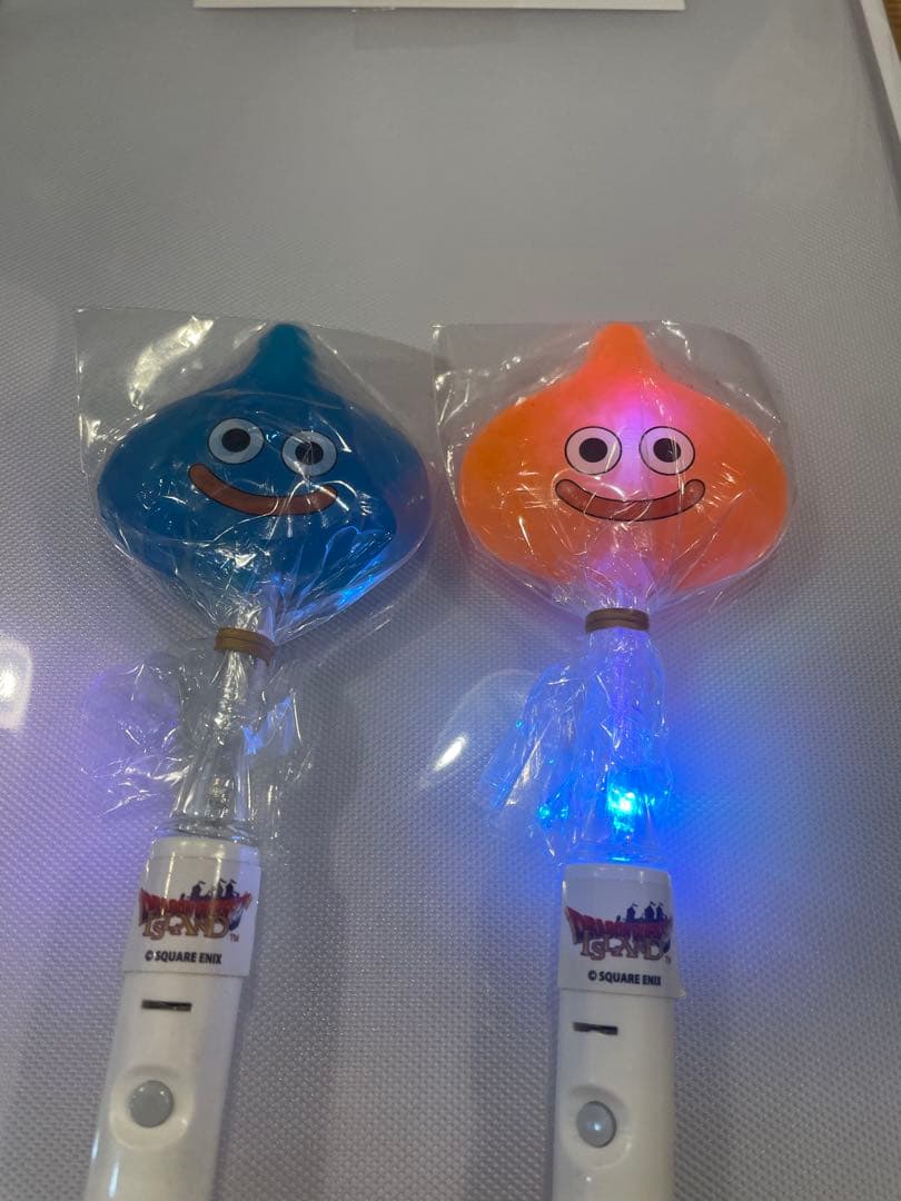 ドラクエ　 スライムライト 2個セット (青・オレンジ)