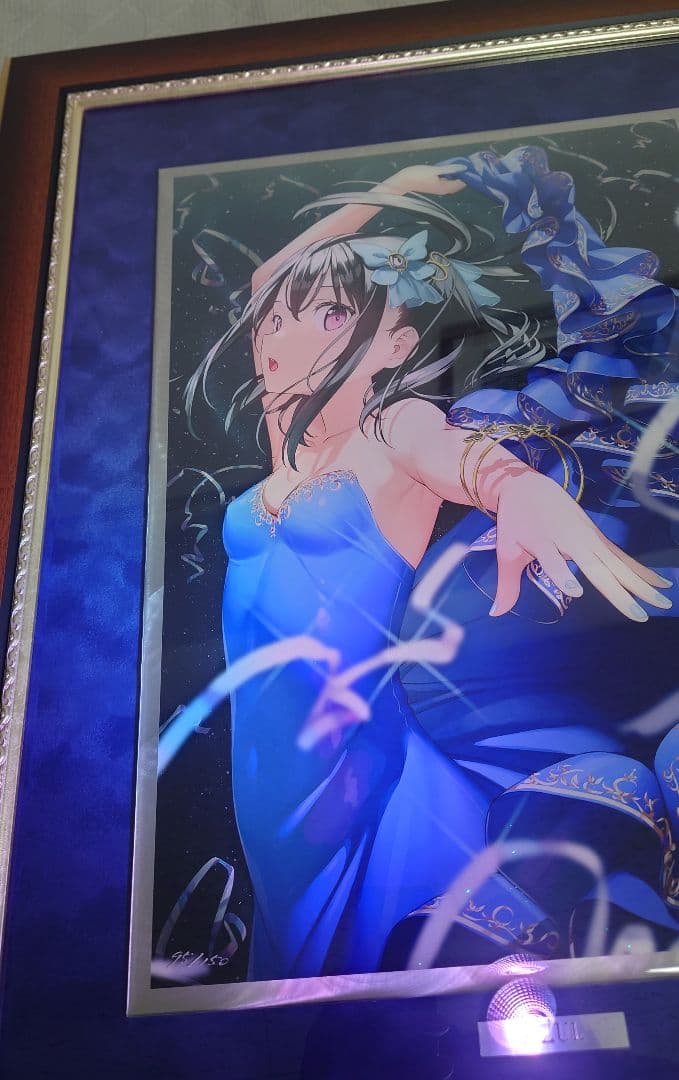 【美品】カントク　版画　AZUL　ME版　アールジュネス　アールビバン