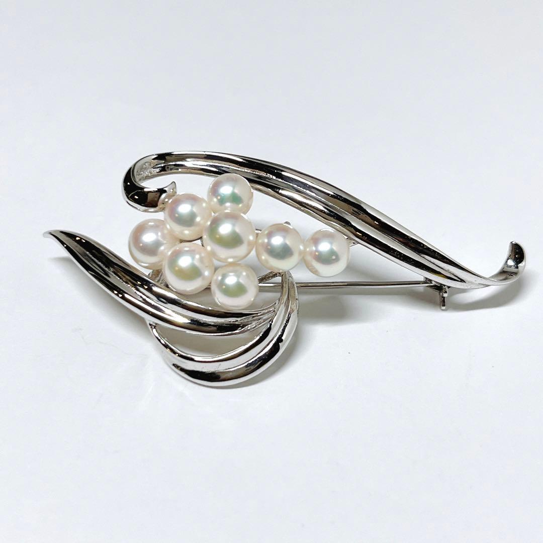 極美品✨MIKIMOTO ミキモト アコヤパール　ブローチ