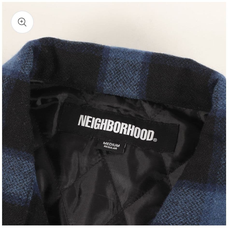 ジャケット・アウター NEIGHBORHOOD BUFFALO CHECK SH LS 22AW