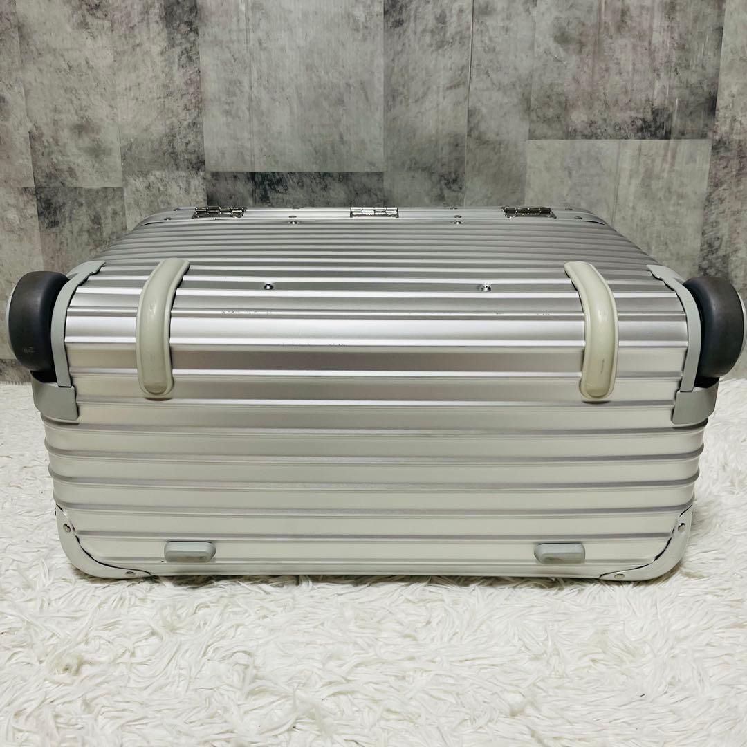 未使用級★RIMOWA パイロットトロリー　2輪　シルバー　TOPAS 36L