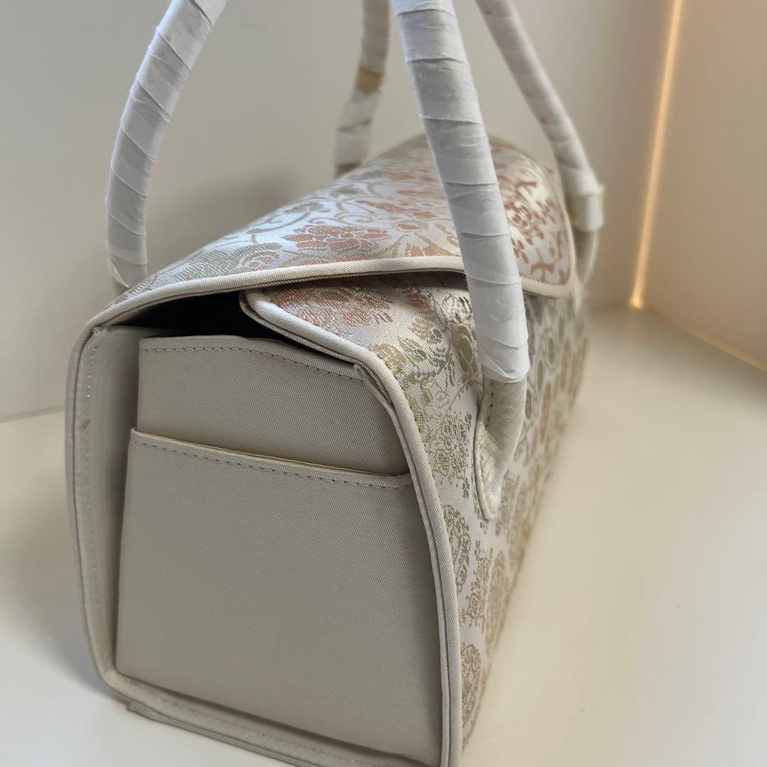 【新品未使用】和装用　利休バッグ　綺麗な色　横幅長めで便利