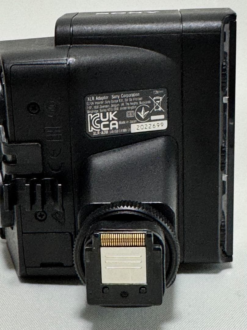 SONY XLR-K3M（業務用ビデオカメラ マイクアダプター）