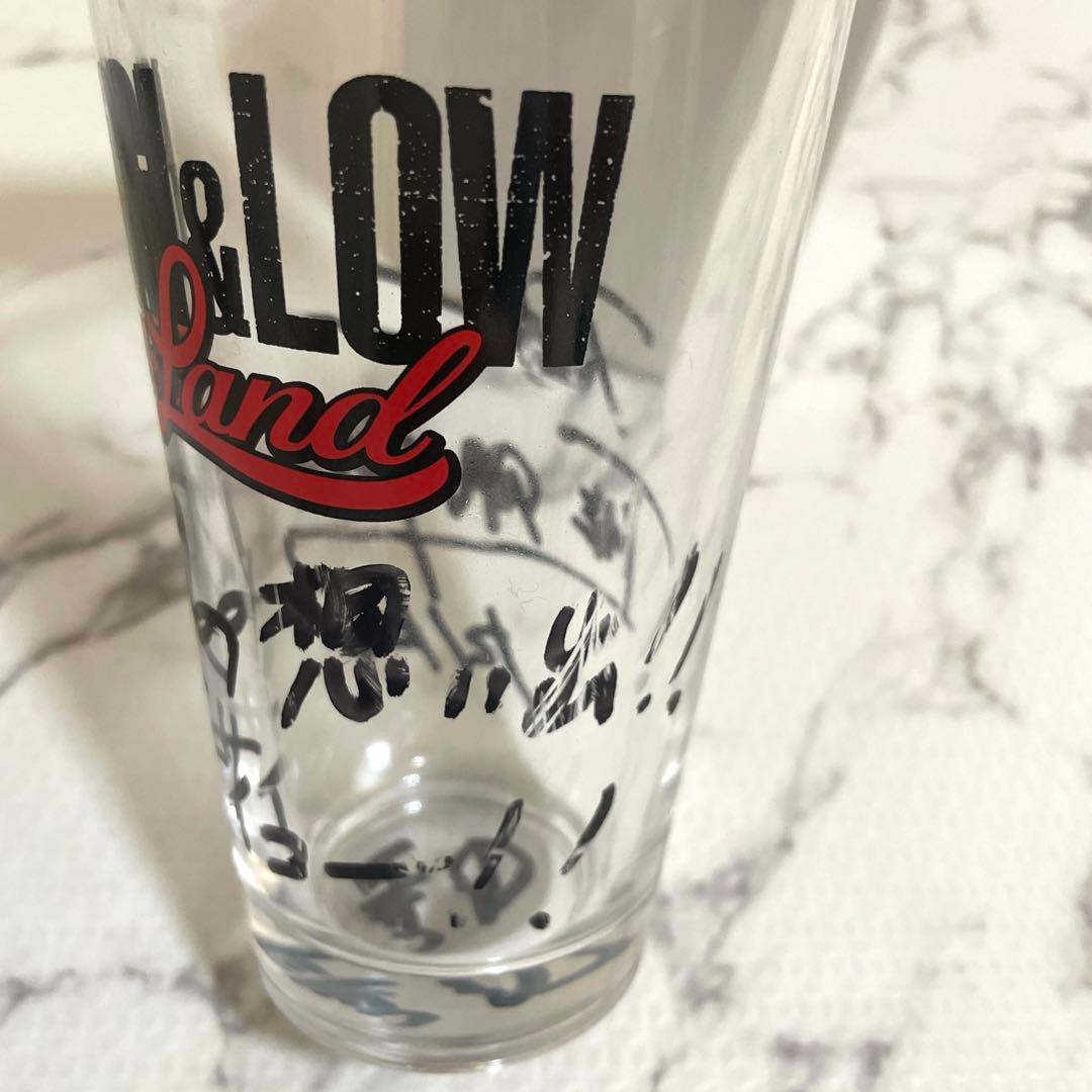 THE RAMPAGE riku サイン HiGH&LOW グラス 新品未使用
