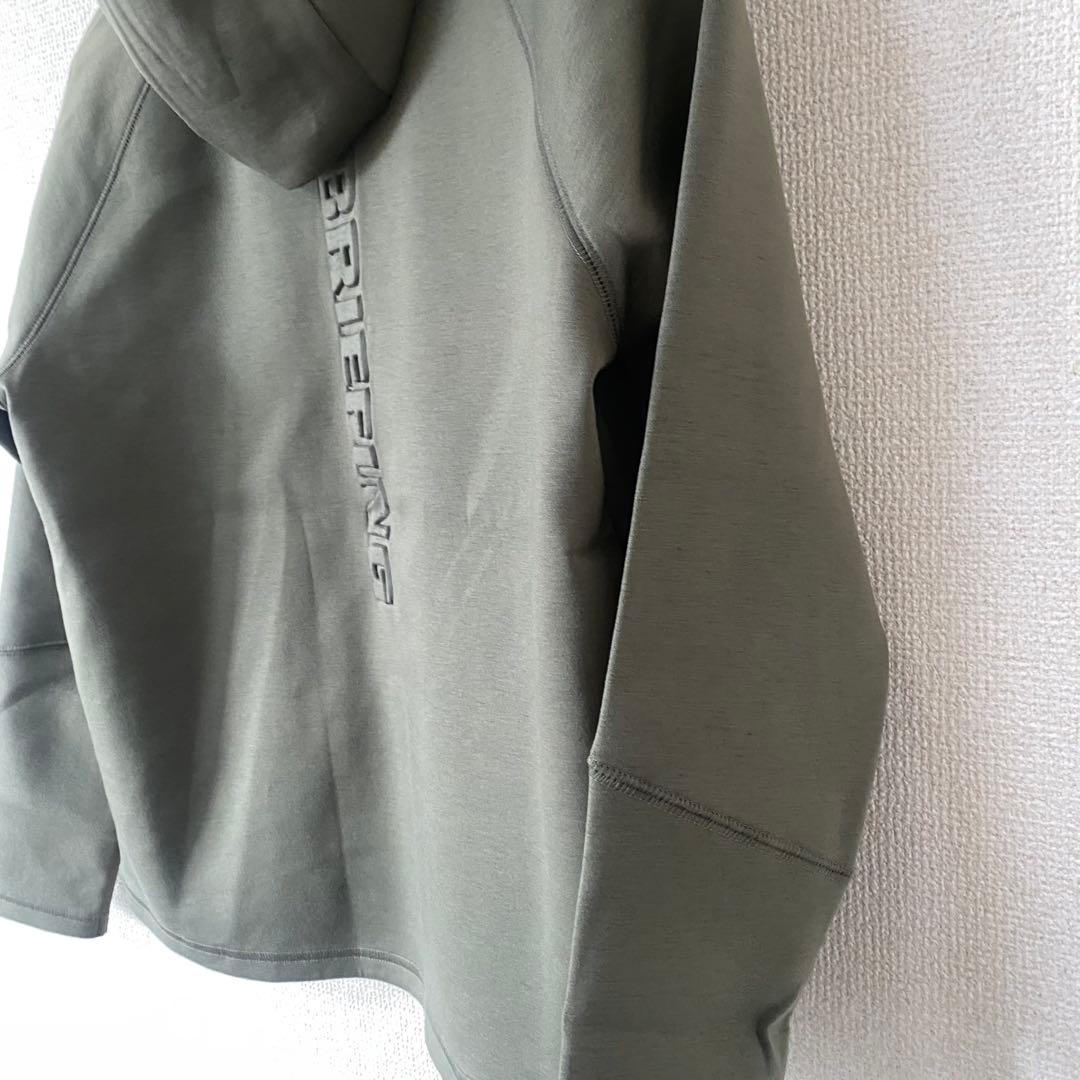 BRIEFING フルジップジャケット オリーブ