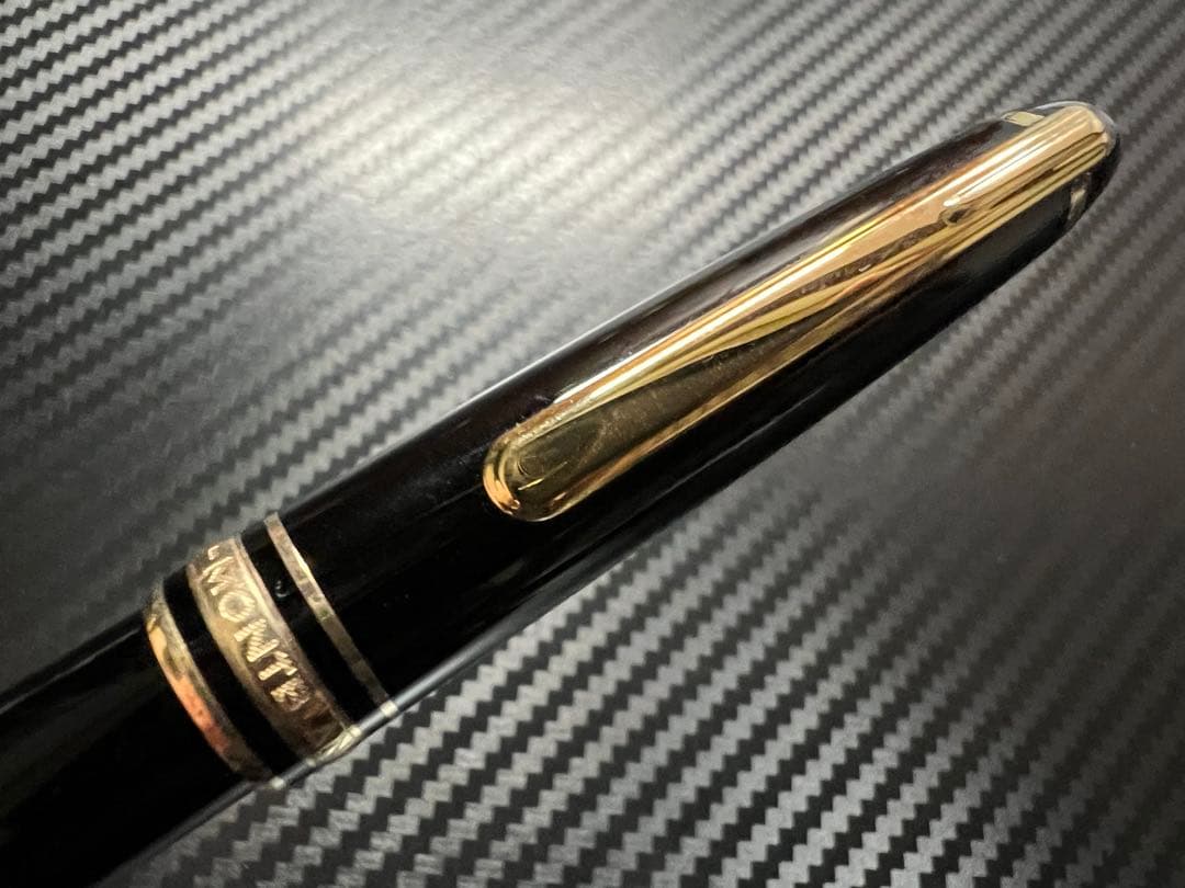 モンブラン 極美品 144 万年筆 EF ブラック 中白