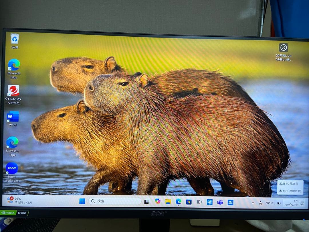 【最終値下げ本日まで】Acer 240Hzゲーミングモニター