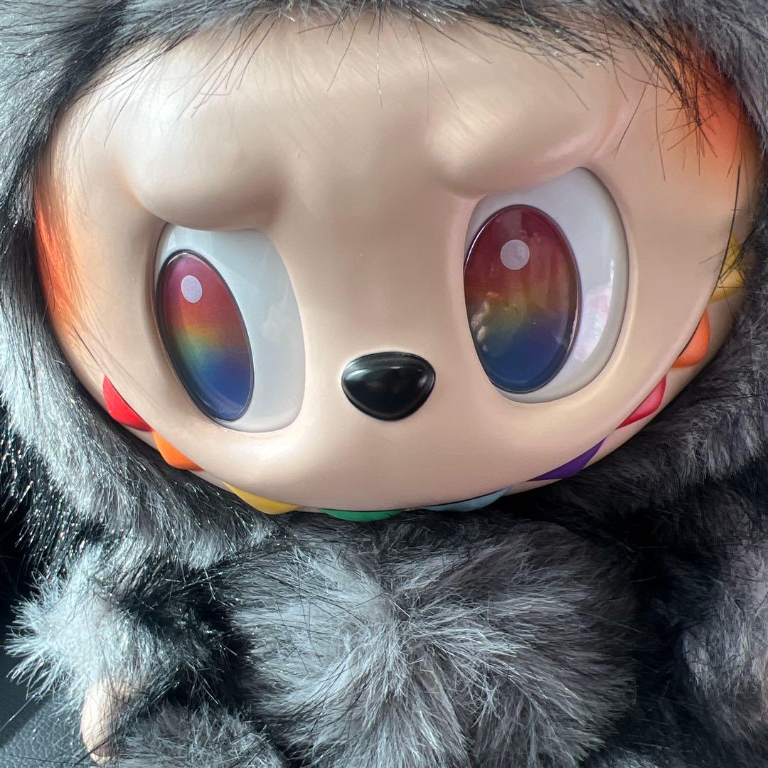 黒 ジモモ BIGサイズ ぬいぐるみ レア labubu ZIMOMO ラブブ