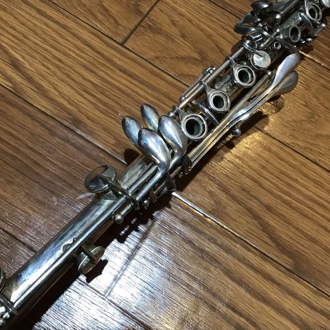 工芸品 2度と出ない超希少 フランス製 ロベルト・シオール メタルクラリネット