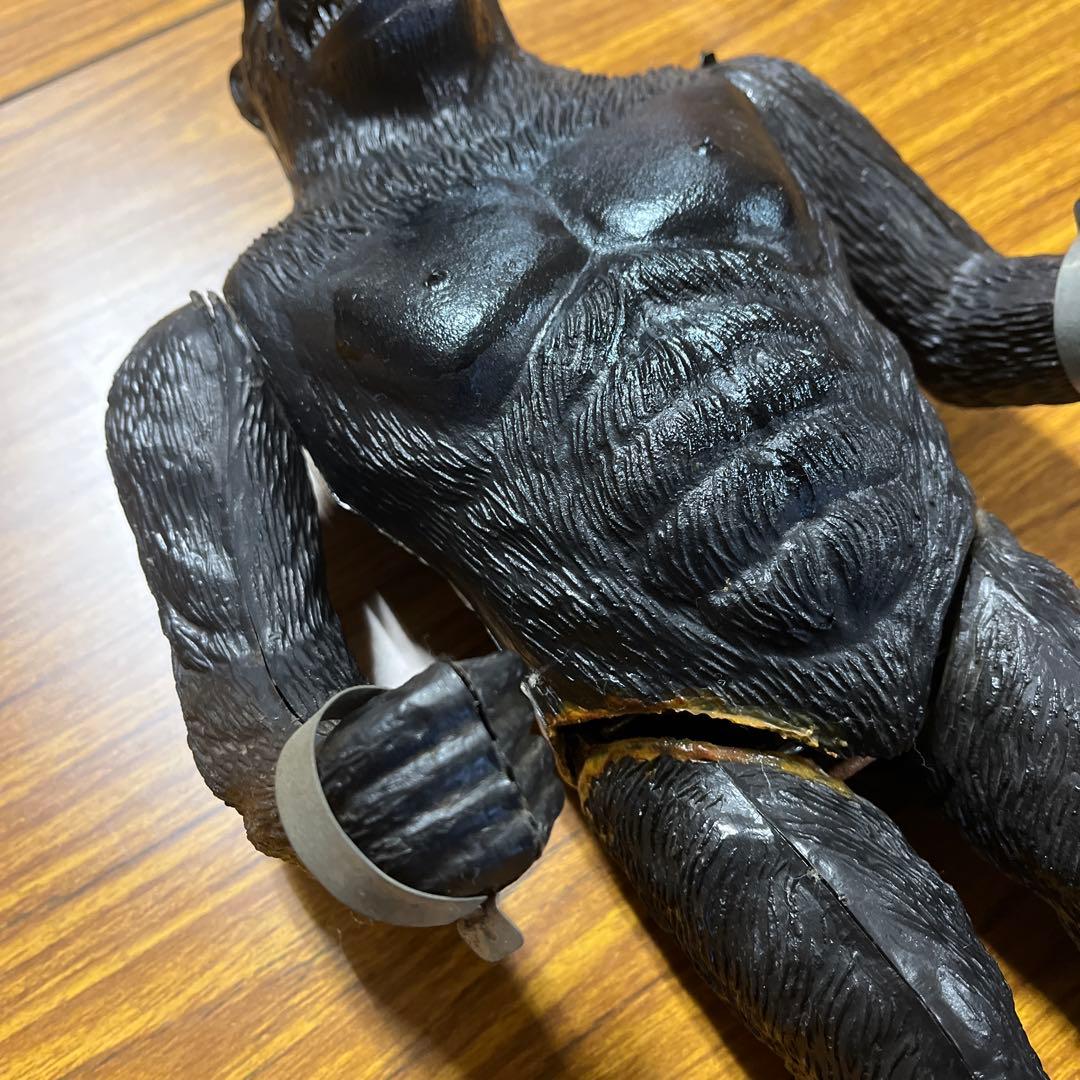 当時物 激レアジャイアントゴリラ マルサン リモコン式電動プラモデル1960年代