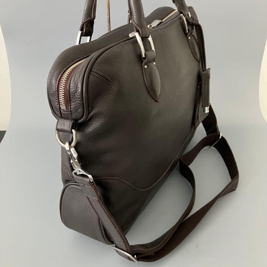 ペッレモルビダ 2way レザー ビジネスバッグ/ブリーフケース/A4対応