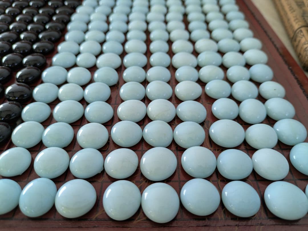 囲碁盤セット ドラゴンデザイン