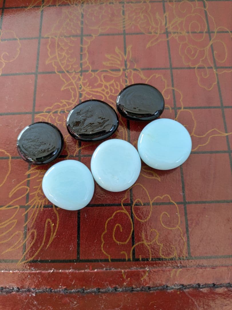 囲碁盤セット ドラゴンデザイン