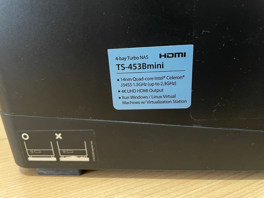 QNAP NAS TS-435Bmini メモリ4GB