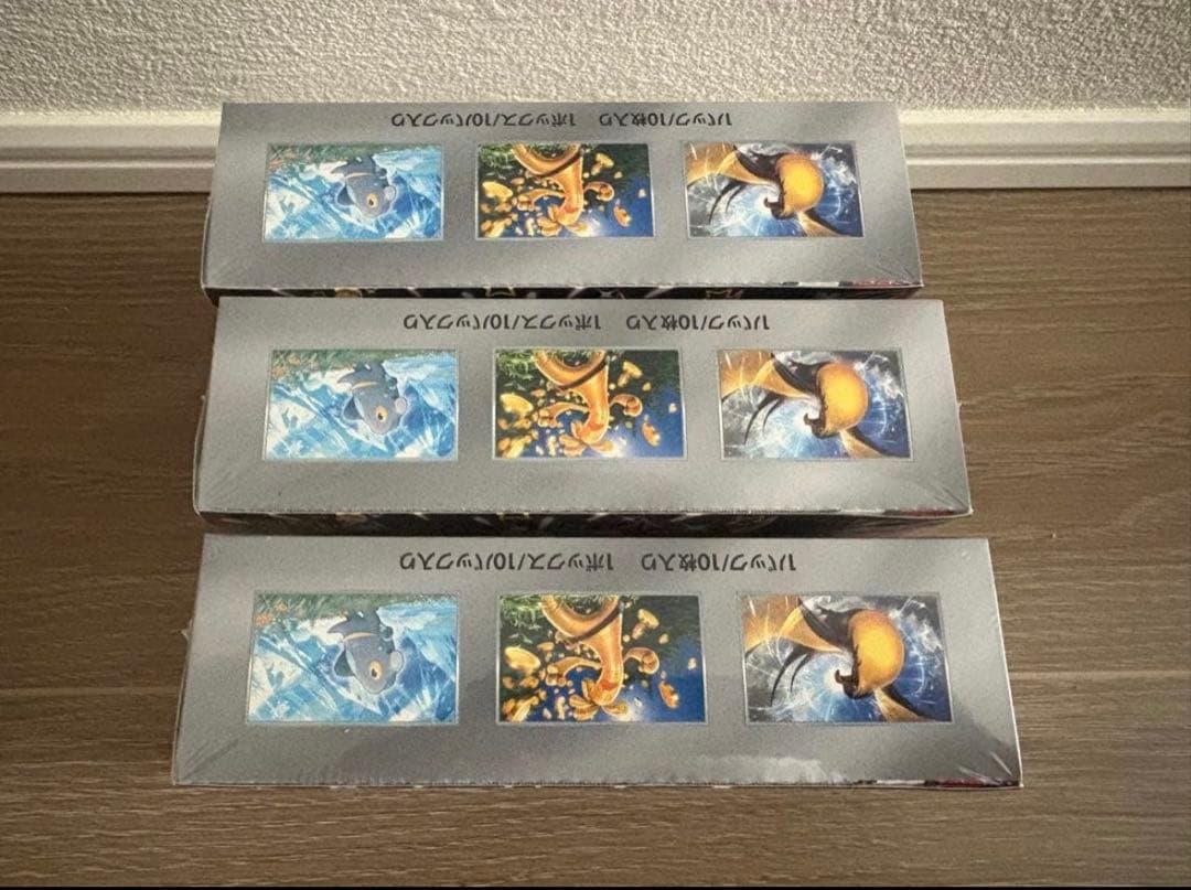 ポケモンカード シャイニートレジャーex シュリンク付 新品未開封 3BOX