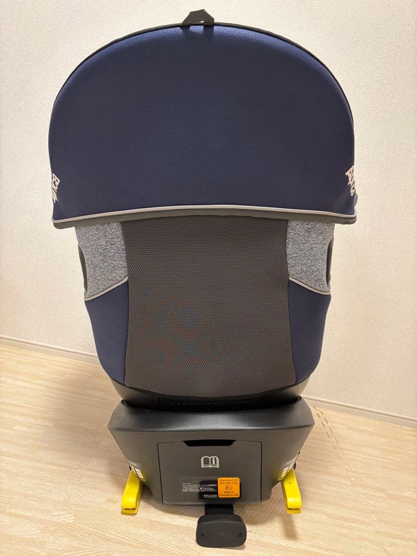 【美品】 Aprica クルリラ プロテクト ISOFIX 限定モデル ネイビー