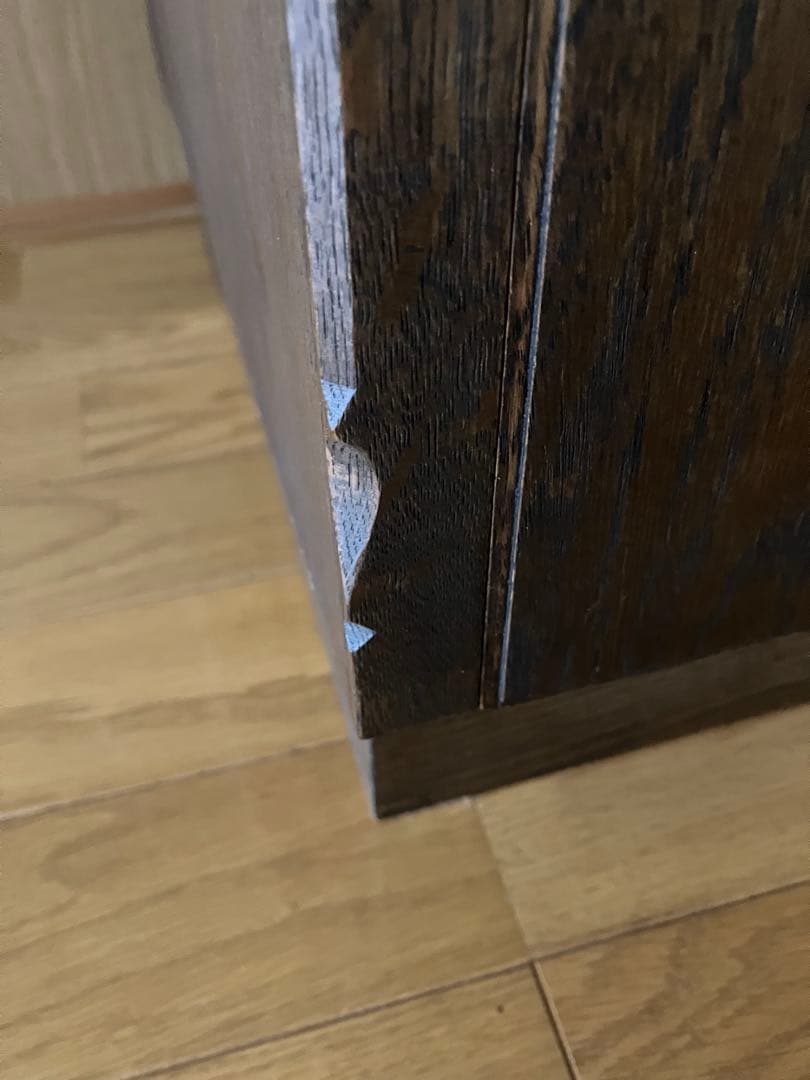 永田良介商店 ナイトテーブル　引き出し　戸袋