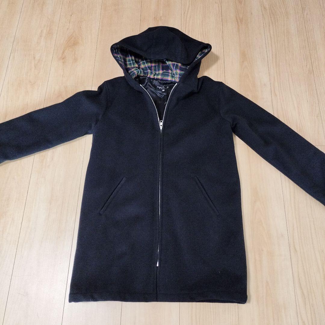 極美品　アニエスベーアンファン　Agnes b ジップアップコート　12ans