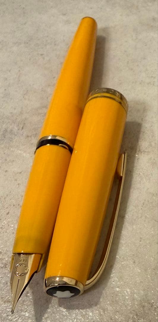 モンブラン 万年筆 ジェネレーション イエロー オレンジ