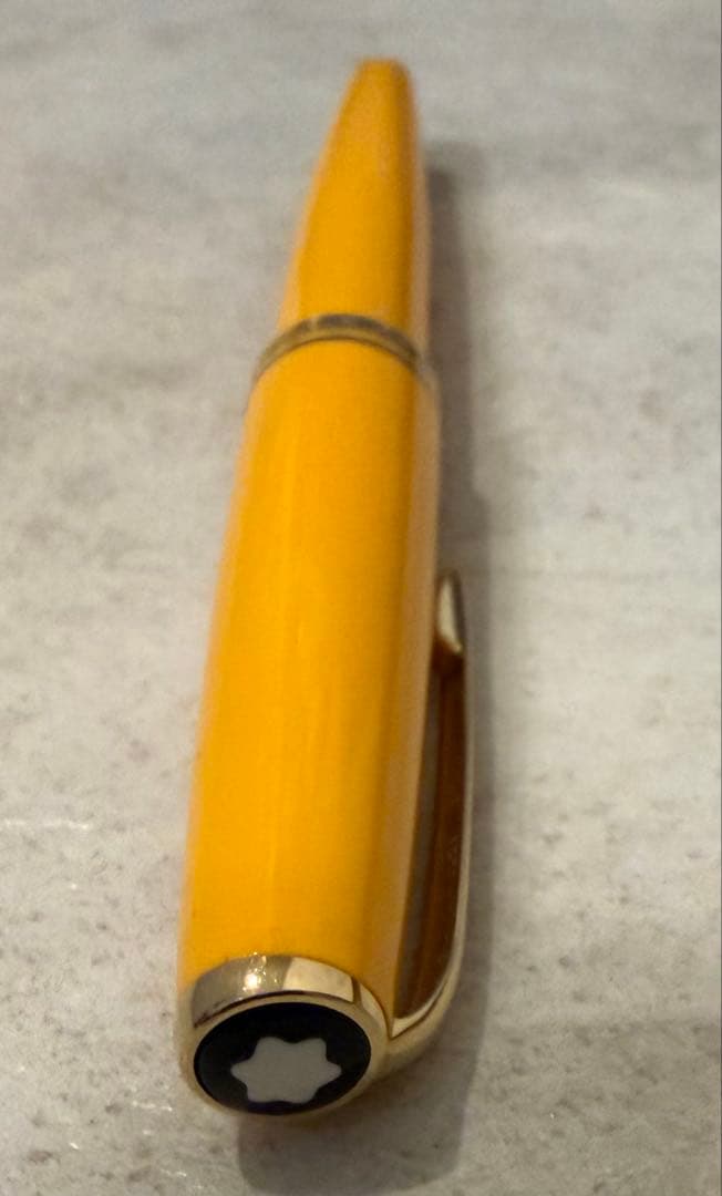 モンブラン 万年筆 ジェネレーション イエロー オレンジ