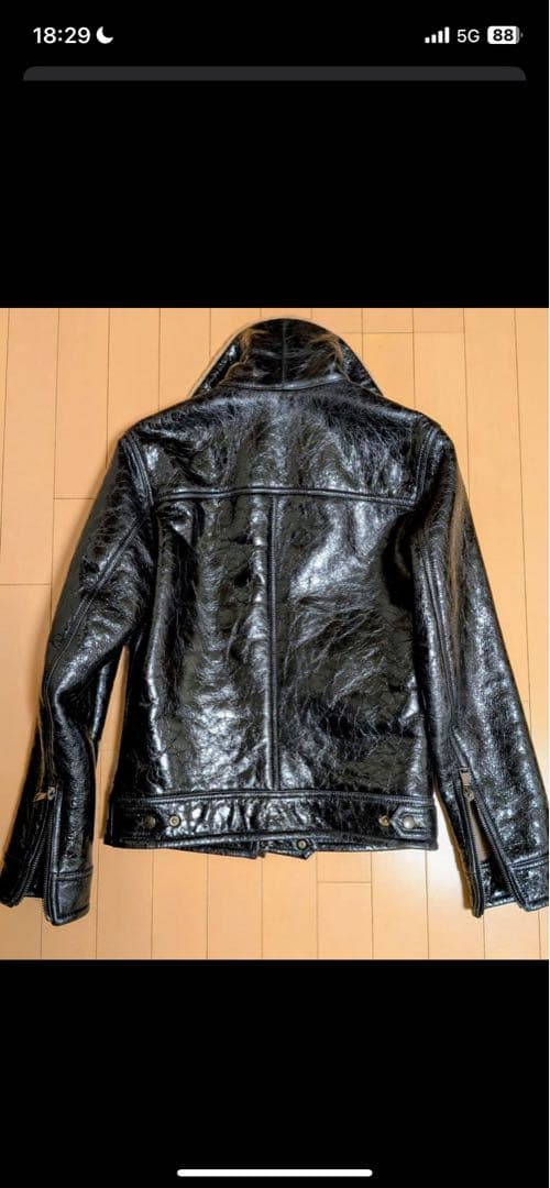 ドルチェ&ガッパーナ シープスキンレザージャケット