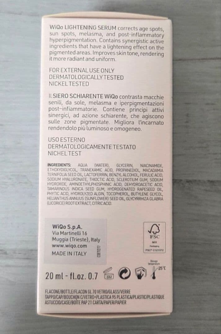 WiQo ワイコ ライトニングセラム リバースセラム