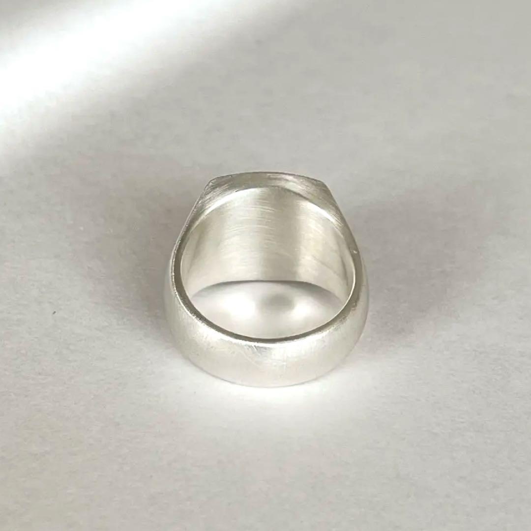 【美品】TOM WOOD cushion onxy ring g54 14号