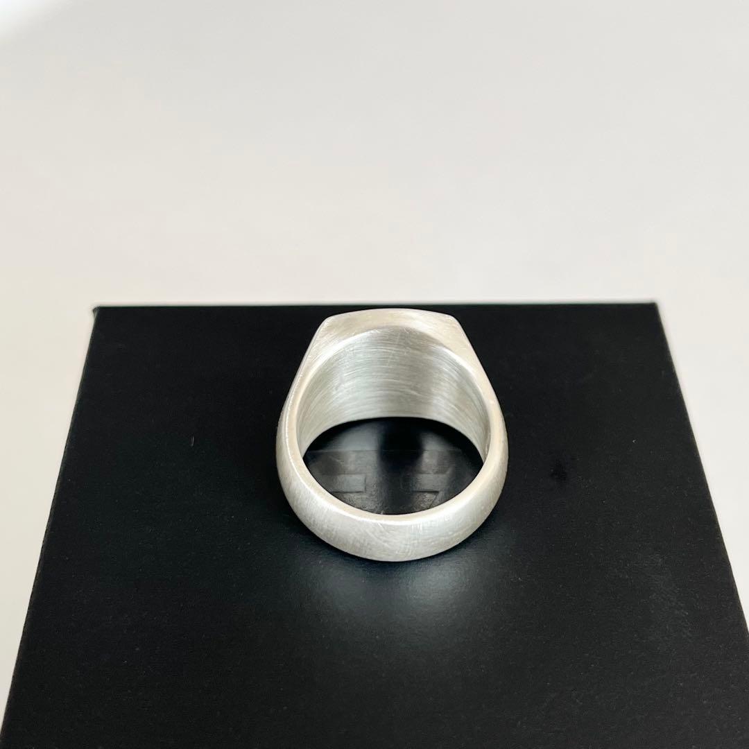 【美品】TOM WOOD cushion onxy ring g54 14号