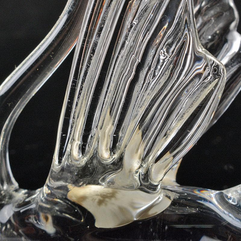 Baccarat　バカラ　クリスタルガラス　白鳥　スワン　置物　V　R6982