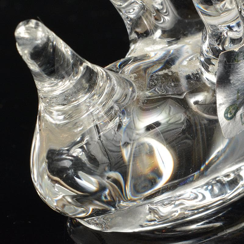 Baccarat　バカラ　クリスタルガラス　白鳥　スワン　置物　V　R6982