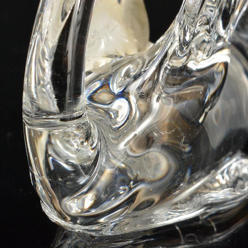 Baccarat　バカラ　クリスタルガラス　白鳥　スワン　置物　V　R6982