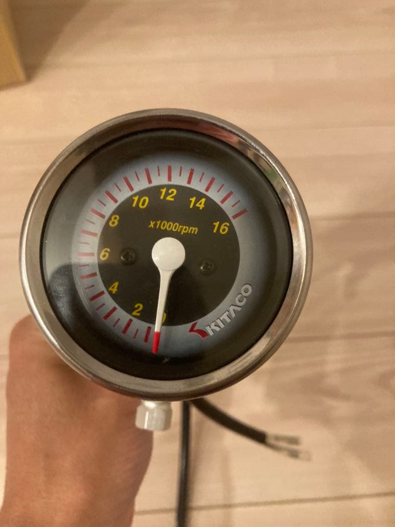 ダックス キタコ(KITACO) タコメーター(60φ) ケーブル他 ジャンク品