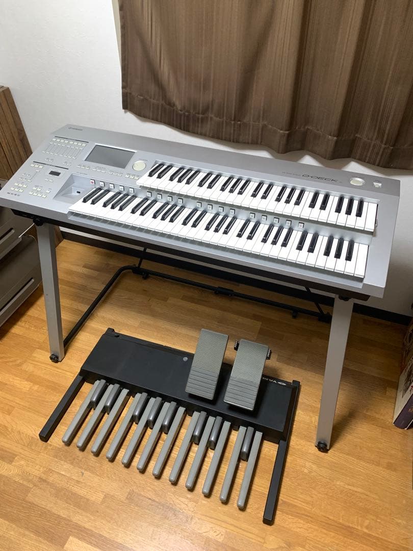 YAMAHA D-DECK DDK-7 中古品 本体＋ペダル鍵盤＋付属品
