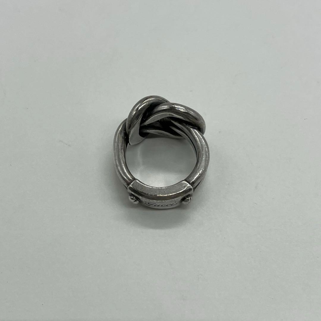 ぶたっこ グッチ GUCCI ノット リング 表記サイズ19 SV925