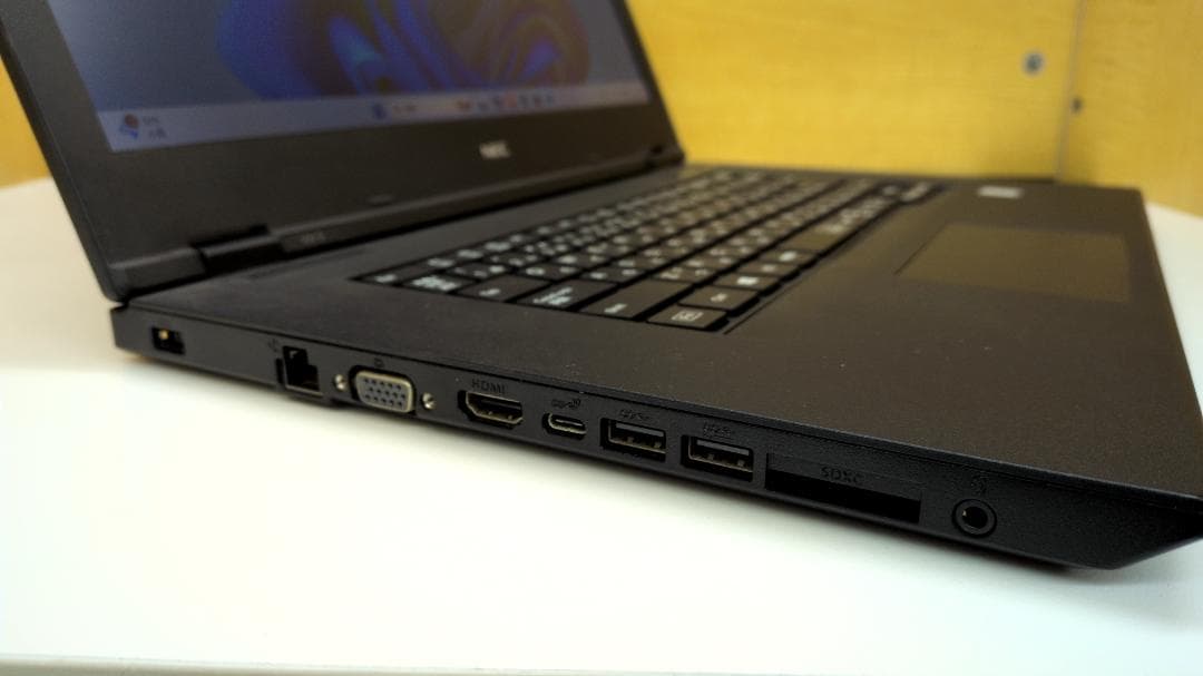 面倒な設定不要！シニア・初心者向けNECノートPC（K031）