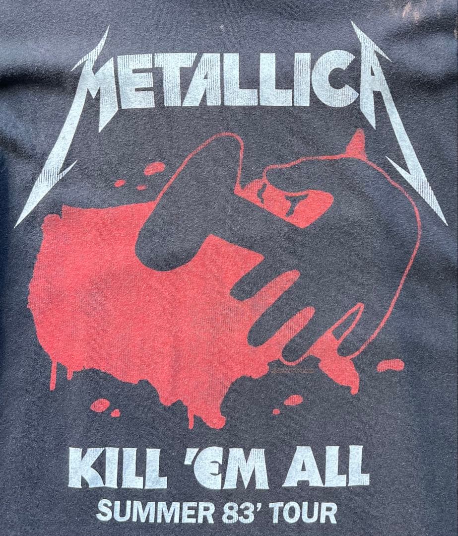 【希少】LLICA KILL 'EM ALL バンT 1983年