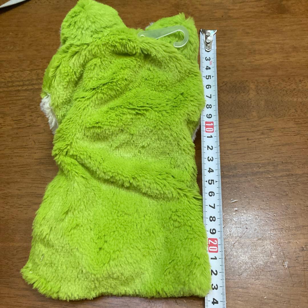 パペット　カエル　ぬいぐるみ　口開閉で鳴きます　2種鳴き声　電気式