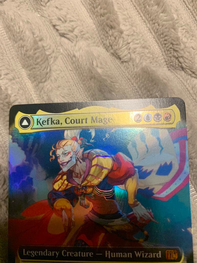 MTG 人造魔導士、ケフカ　/ Kefka, Court Mage 拡張FOIL