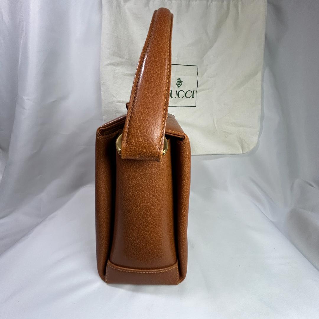 10%セール‼️★美品！！　GUCCI バンブー トップハンドル ハンドバッグ