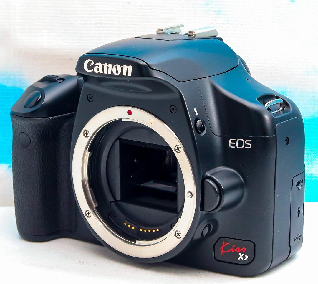 キャノン Canon Kiss x2⭐️一眼レフ⭐️スマホに転送⭐️初心者の方に