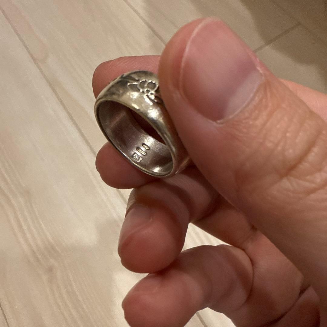 ブルガリ セーブザチルドレン 52号 リング 指輪 シルバー